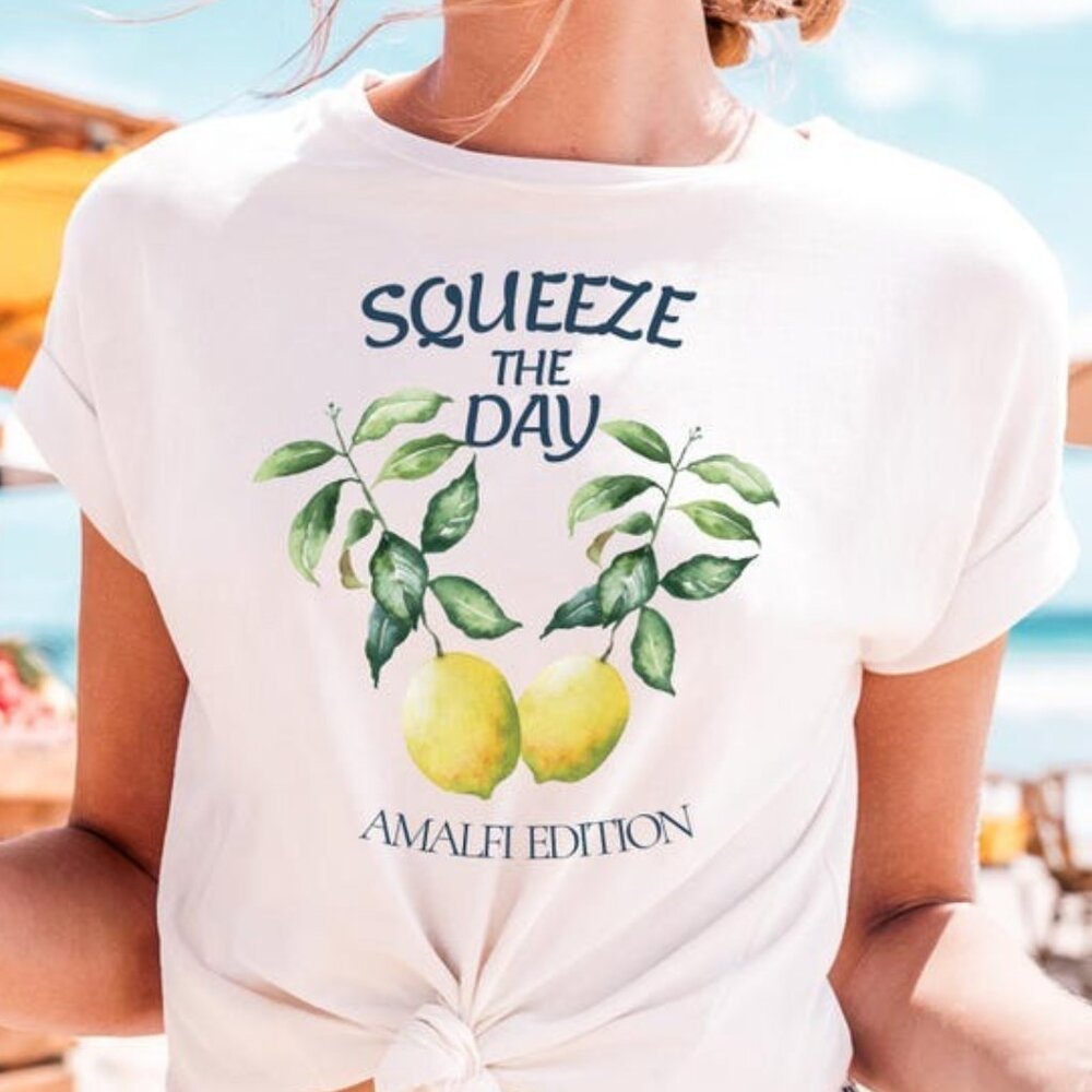 Squeeze the Day T-Shirt – Amalfi Lemon Shirt